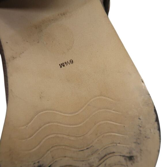 Matisse Shoes Womens 6.5 Booties Fashion Bobbie Leather Buckle Strap Biker Taupe - Picture 13 of 16